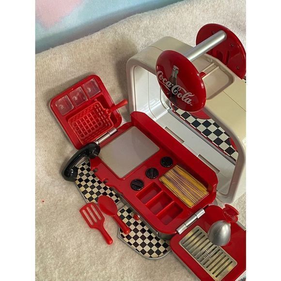 Boppin' DinerCoca-Cola Polar‎ World 60608 Musical Play Set vintage Toy